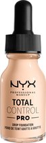 NYX PMU Total Control Pro Drop Foundation - TCPDF00 Light Pale - Foundation -