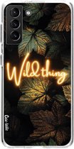 Casetastic Samsung Galaxy S21 Plus 4G/5G Hoesje - Softcover Hoesje met Design - Wild Thing Print