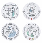 Disney Set 4 Stackable Espresso Cups 7 Dwarfs Metalrack ML 80, Snow