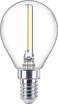 Philips Lighting 76423400 LED-lamp Energielabel F (A - G) E14 Kogel 1.4 W = 15 W Warmwit (Ø x l) 4.5 cm x 8 cm 1 stuk(s)