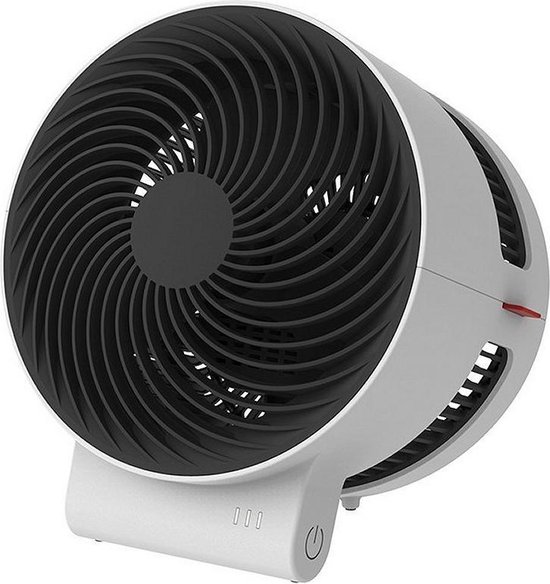 Tafelventilator Boneco Airshower F100 wit zwart compact energiezuinig aerodynamisch