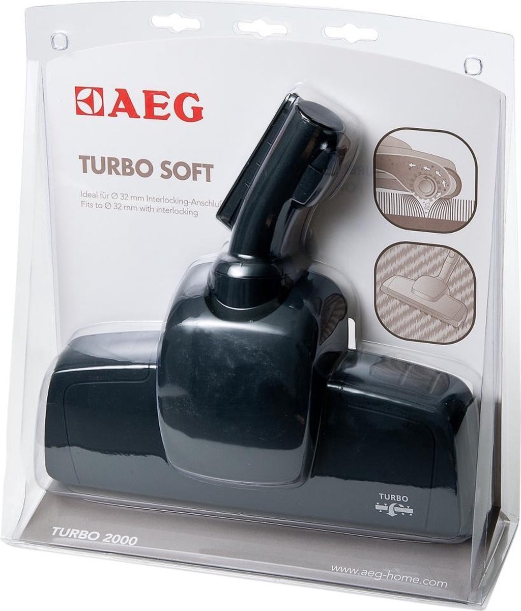AEG Turbo 2000 - Stofzuigerzuigmond - Turboborstel - 32 + 35mm | bol.com