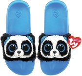 TY Fashion Slippers Panda Bamboo Maat 32-34 6 Stuks