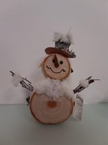 Decoratieve sneeuwpop