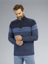 Pullover met opstaande kraag, marine blauw, maat M