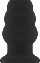 No.50 - Medium Hollow Tunnel Butt Plug - 4 Inch - Black - Butt Plugs & Anal Dildos - black - Discreet verpakt en bezorgd