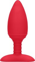Heating Anal Butt Plug - Glow - Red - Butt Plugs & Anal Dildos - red - Discreet verpakt en bezorgd