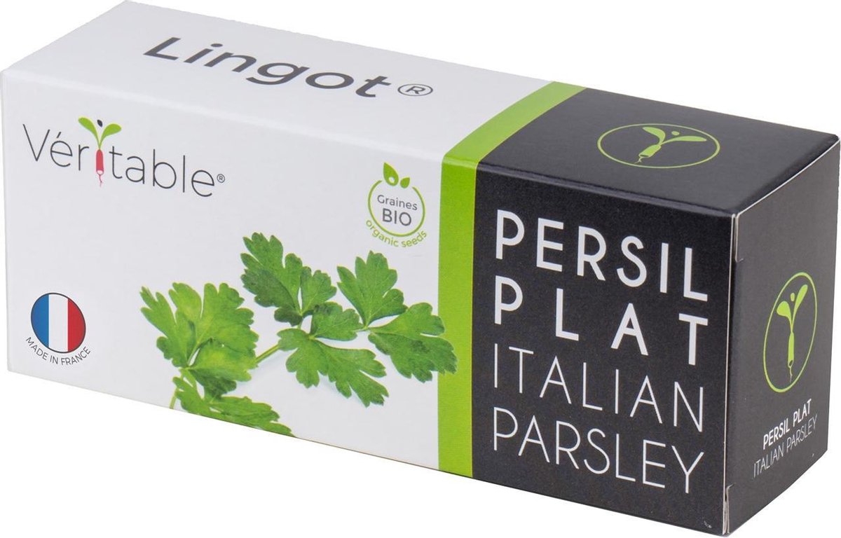 Veritable Véritable Lingot Italiaanse peterselie - voorgevulde aarde met zaden