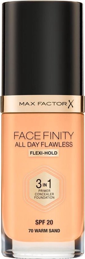 Max Factor Facefinity All Day Flawless Foundation - 70 Warm Sand