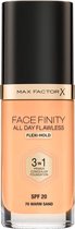 Max Factor Facefinity All Day Flawless 3-In-1 Vegan Foundation 070 Warm Sand