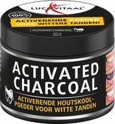 3x Lucovitaal Tandpoeder Activated Charcoal 50 gram