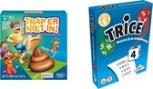 Spellenset - Bordspel - 2 Stuks - Trap Er Niet ins & Trice