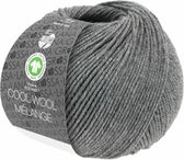 Cool Wool Melange GOTS 0121 Kleur: Donkergrijs gevlekt