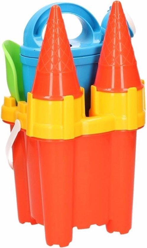 Ecoiffier Seau Château Fort 20 Cm – Jouet Plage Et Sable Coloré, Idéal Pour Enfants