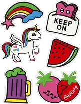 Soft Stickers , Keep on, 12,2x17,75 cm, 1 vel