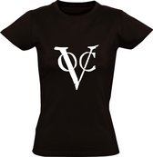 VOC Dames t-shirt | verenigde oostindische compagnie | gouden eeuw | scheepvaart | marine | nederland | geschiedenis | kado | Zwart