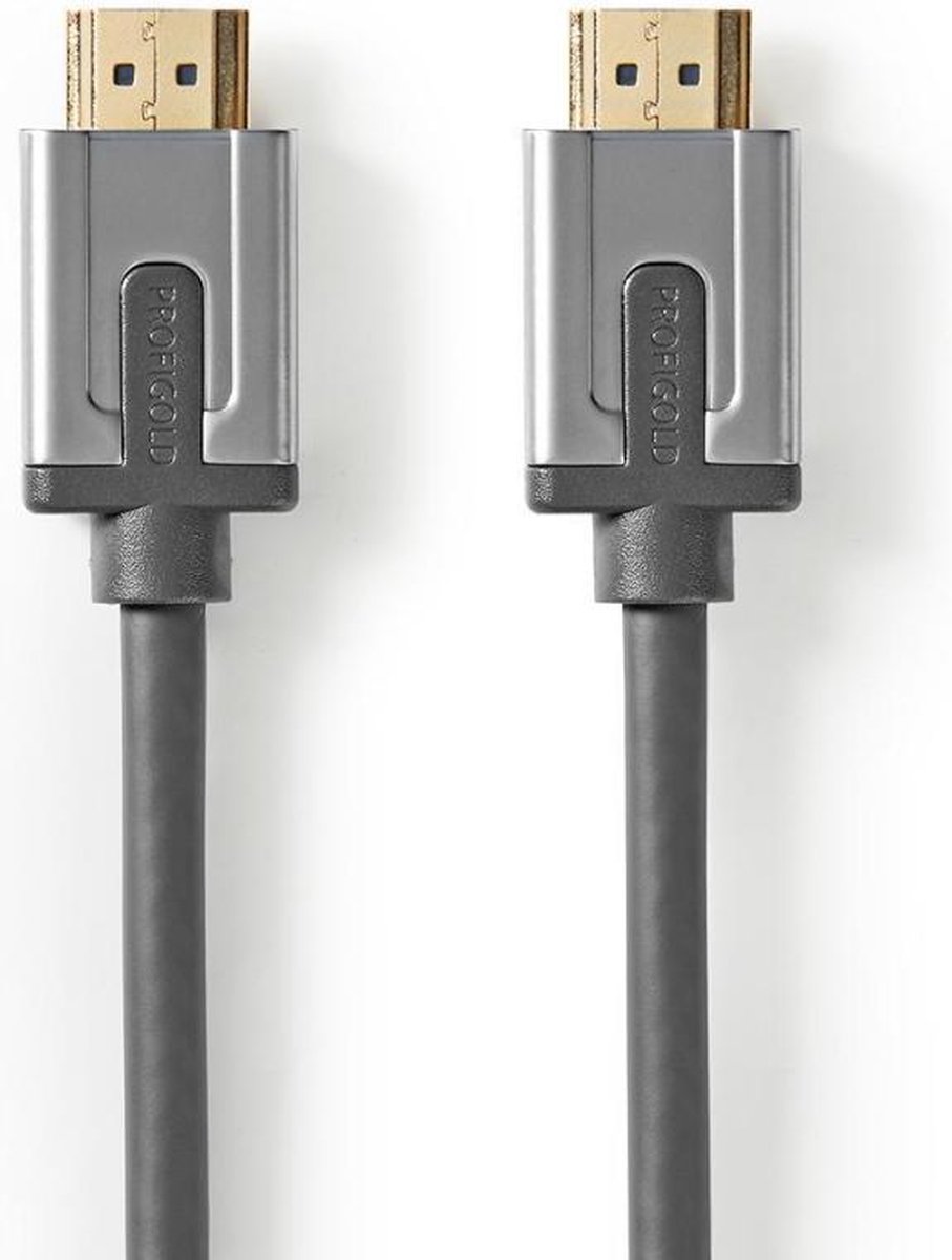 Profigold PROV2102 Ultra High-speed Hdmi™-kabel Met Ethernet Hdmi-connector - Hdmi-connector 2,0 M Antraciet