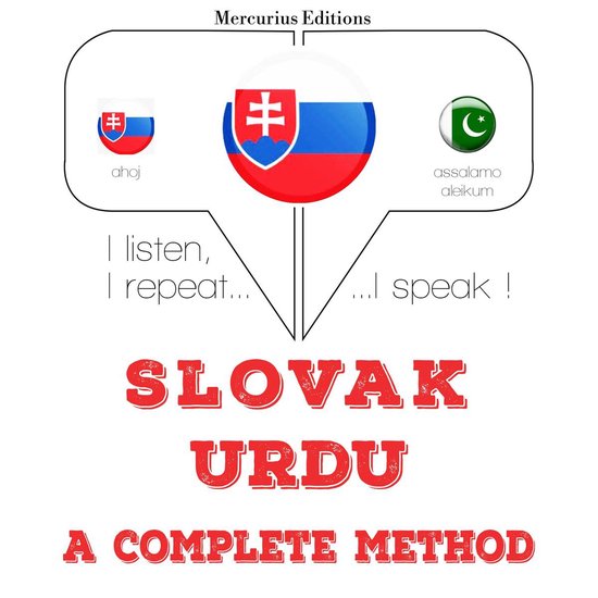 Slovenský - Urdu: kompletná metóda - cover