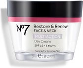 No7 Restore & Renew Face & Neck Multi Action Dagcrème