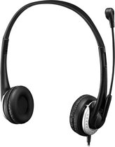 Xtream P2 koptelefoon headset - met microfoon - USB aansluiting - 1,8 meter kabel - 3,5 mm audiopoort