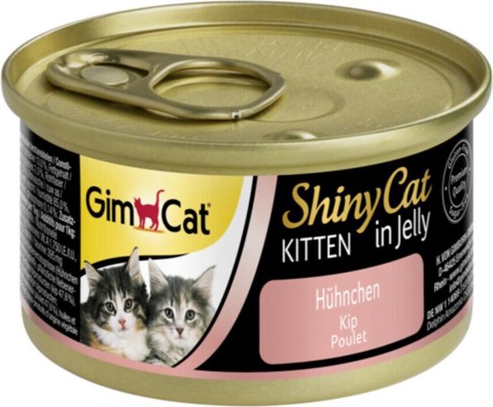 Shinycat Kitten Kip Kattenvoer – 70 Gr – 24 Stuks