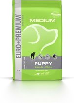 4x Euro-Premium Medium Puppy Lam & Rijst 3 kg