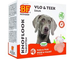 16x BF Petfood Hondensnoepjes Anti-vlo Zalm 55 stuks