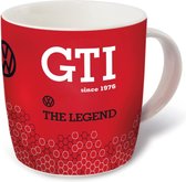 VW GTI Koffiemok 370ml - The Legend/rood