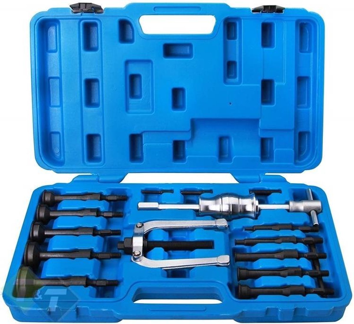 Binnenlager trekker - Poelietrekker 16 delig - Puller - Poelie trekker