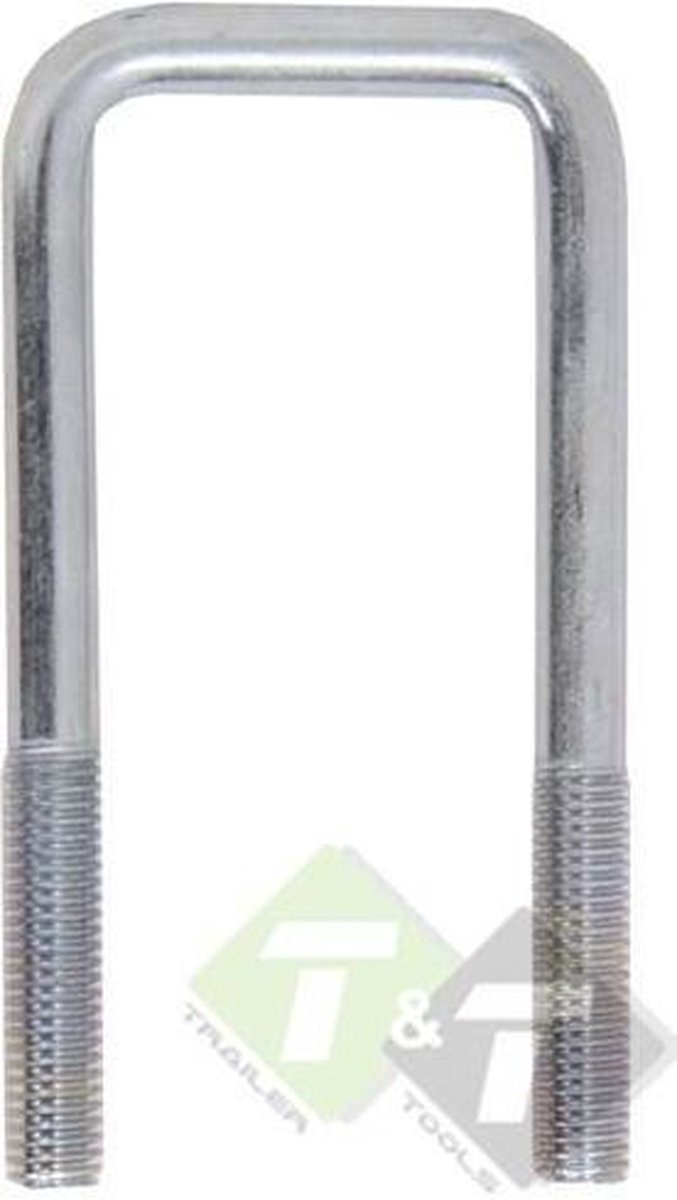 33mm x 100mm - U bout - u beugel - kokerklem