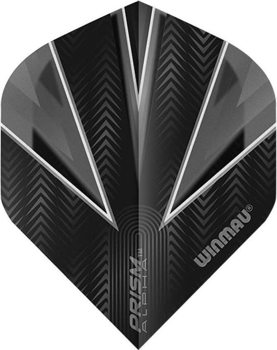Winmau Prism Alpha Black - Dart Flights