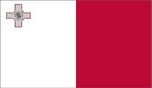 Vlag Malta 70x100 cm.