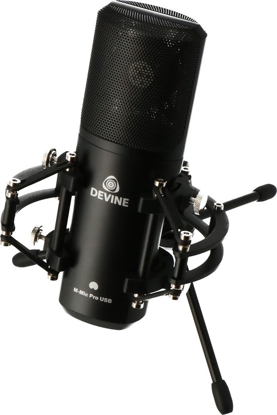Devine M-Mic PRO USB BK usb-microfoon zwart | bol.com