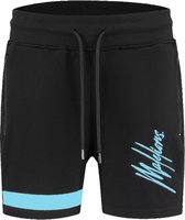 Malelions Short Pablo 2.0 – Black/Light Blue