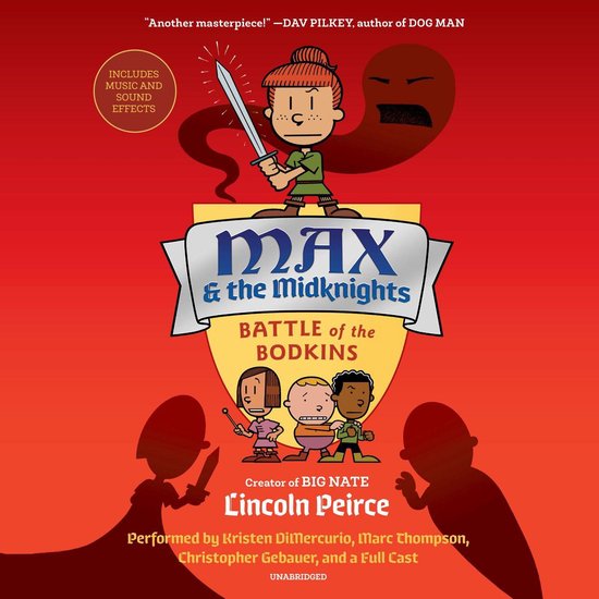 Max and the Midknights: Battle of the Bodkins - cover