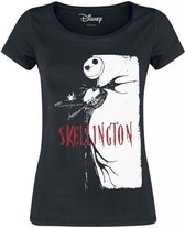 NIGHTMARE BEFORE CHRISTMAS - TShirt - Skellington Scarface - GIRL (XL)