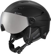 Cairn - Electron - Visor S3 - Skihelm - Mat zwart - Maat 55/56