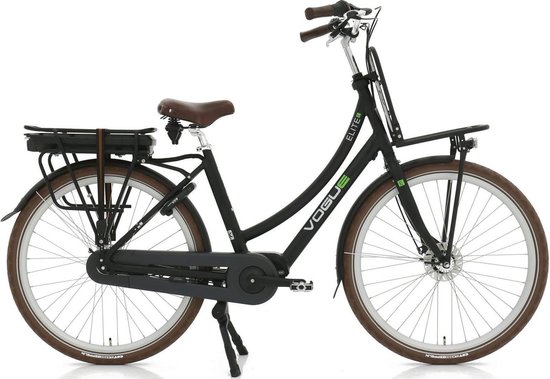 Vogue Elite - Fiets (elektrisch) - Vrouwen - Zwart - 49 | bol.com