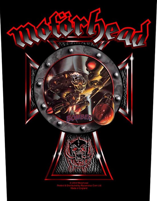 Motorhead Rug Motorhead ; Bomber ; Rugpatch | bol
