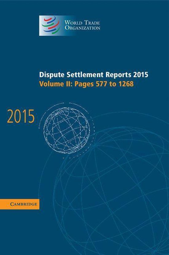 World Trade Organization Dispute Settlement Reports - Disput ... - cover
