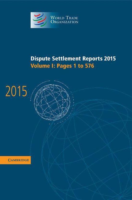 World Trade Organization Dispute Settlement Reports - Disput ... - cover