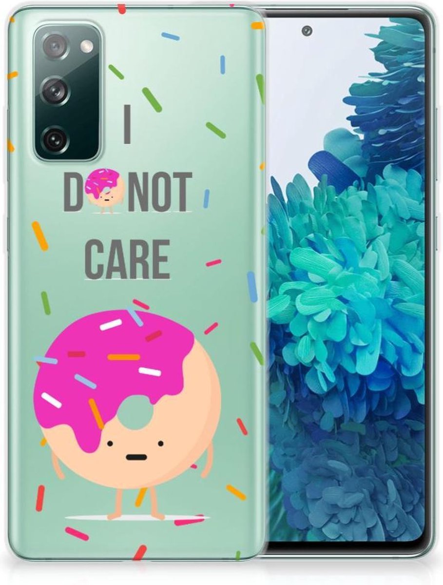 Samsung Galaxy S20 FE Siliconen Case Donut Roze