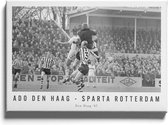 Walljar - ADO Den Haag - Sparta Rotterdam '67 II - Muurdecoratie - Plexiglas schilderij