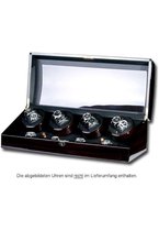 Watchwinder 104061e voor 8 automaten in de kleur Ebony