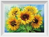 Artstudioclub® Diamond painting volwassenen Zonnebloem-40X30cm volledige bedekking