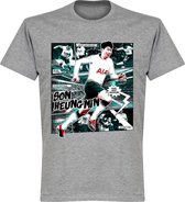 Son Tottenham Comic T-Shirt - Grijs - XL