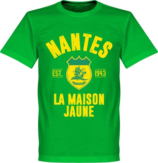 FC Nantes Established T-Shirt - Groen - L