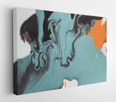 Blue abstract painting - Modern Art Canvas - Horizontal - 3705368 - 80*60 Horizontal