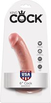 Sex Toys voor Vrouwen Dildo Vibrator Seksspeeltjes Erotiek Toys - Dildo met Zuignap - Glijmiddel - King Cock®