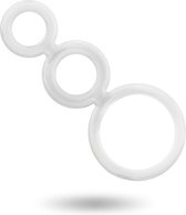 Penisring Cockring Siliconen Vibrators voor Mannen Penis sleeve - Transparant - Addicted Toys®